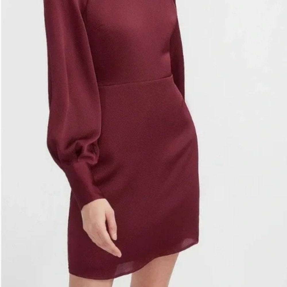 SULTRY SATIN DRESS FROM EXPRESS